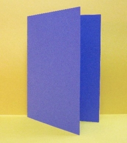 Klappkarte B 6 Artoz 1001 hochdoppelt, royal